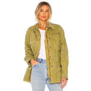 Free People $178 Seize the Day Military Jacket